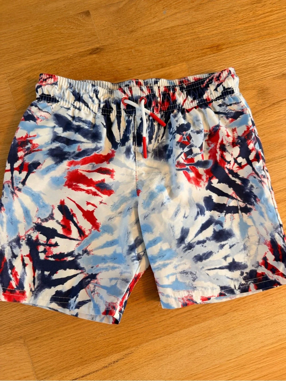 Boys USA rashguard & Tie-Dye Swim Set, Size 5T